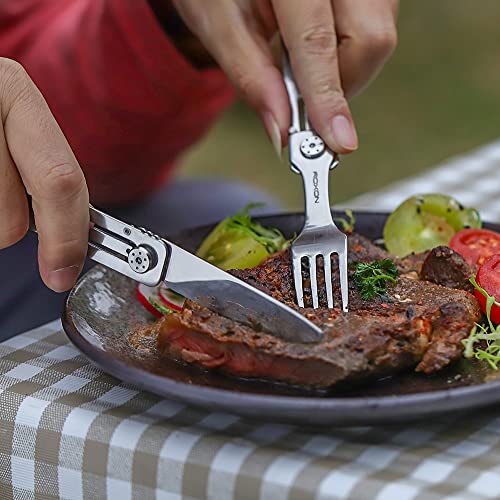 ROXON C1 3 in 1 Camping Detachable Cutlery Knife Spoon Frok for Outdoor Camping Hiking