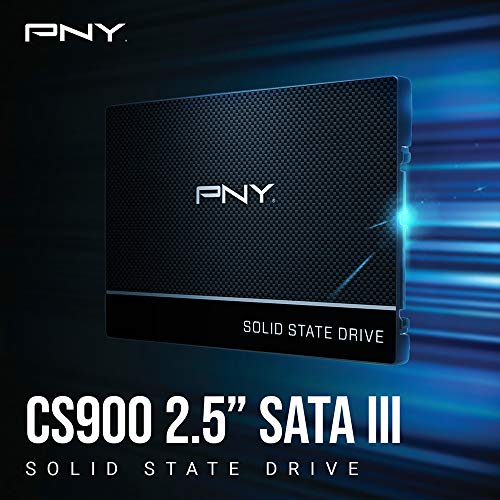 PNY CS900 240GB 3D NAND 2.5" SATA III Internal Solid State Drive (SSD) - (SSD7CS900-240-RB)