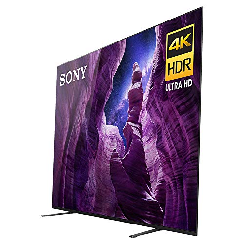 Sony XBR65A8H 65-inch A8H 4K OLED Smart TV 4K X-Reality Pro Bundle with TaskRabbit Installation Services + Deco Gear Wall Mount + HDMI Cables + Surge Adapter