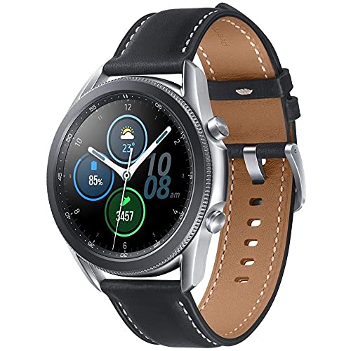 Samsung Galaxy Watch3 2020 Smartwatch (Bluetooth + Wi-Fi + GPS) International Model (Silver, 45mm)