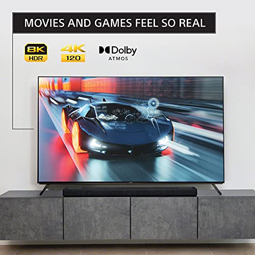 Sony 48 Inch 4K Ultra HD TV A90K Series:BRAVIA XR Smart Google TV, Dolby Vision HDR, Exclusive Features for PS 5 XR48A90K- 2022 Model w/HT-A5000 5.1.2ch Dolby Sound Bar Surround Sound Home Theater