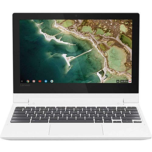 Lenovo 2-in-1 11.6" HD IPS Touchscreen LED-Backlight Chromebook | MediaTek MT8173c 2.1 GHz Quad-Core | 4GB RAM | 32GB EMMC | SD Memory Card Can Up to 128GB SSD | Chrome OS | Blizzard White