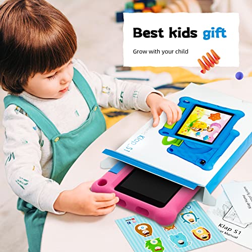 G-TiDE Kids Tablet 7 inch & 8 inch, Android 11 Tablet for Kids, Bigger Battery, 32GB Storage (Up to 128GB), Learn & Play Kids App (Klap), Parental Control, Kid-Proof Case, Screen Protector