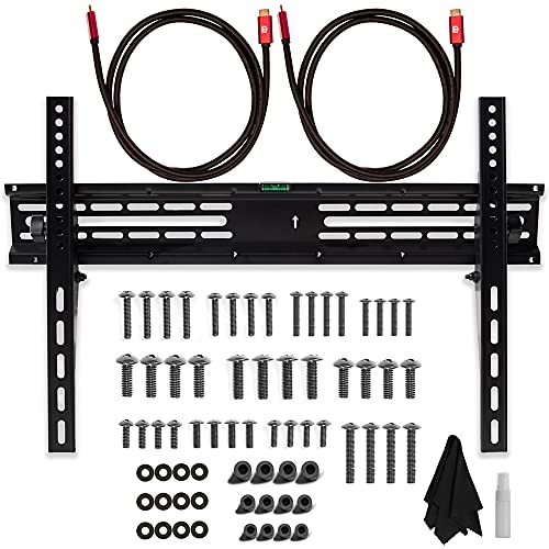 LG OLED65C1PUB 65 Inch 4K Smart OLED TV with AI ThinQ Bundle with Premiere Movies Streaming + 37-70 Inch TV Wall Mount + 6-Outlet Surge Adapter + 2X 6FT 4K HDMI 2.0 Cable