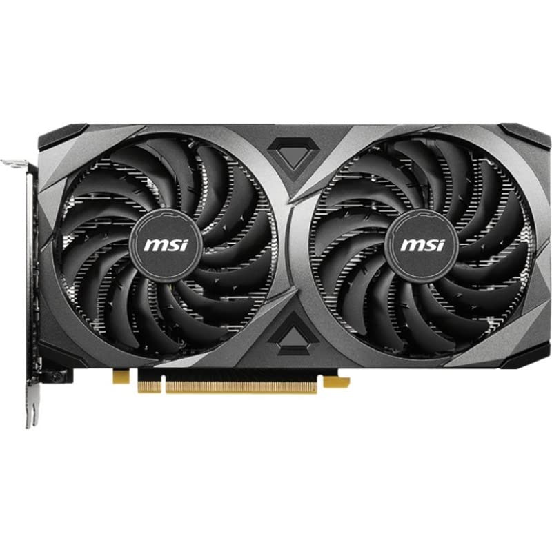 MSI Gaming GeForce RTX 3050 8GB GDRR6 128-Bit HDMI/DP PCIe 4 Torx Twin Fans Ampere OC Graphics Card (RTX 3050 Ventus 2X 8G OC)