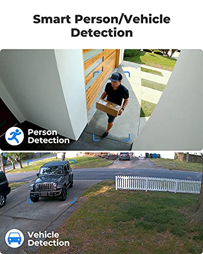 Spotlight Outdoor WiFi Camera for Home Security, 5MP PTZ Auto Tracking Camera, E1 Outdoor Bundle with 5MP Spotlight Bullet Camera, RLC-511WA