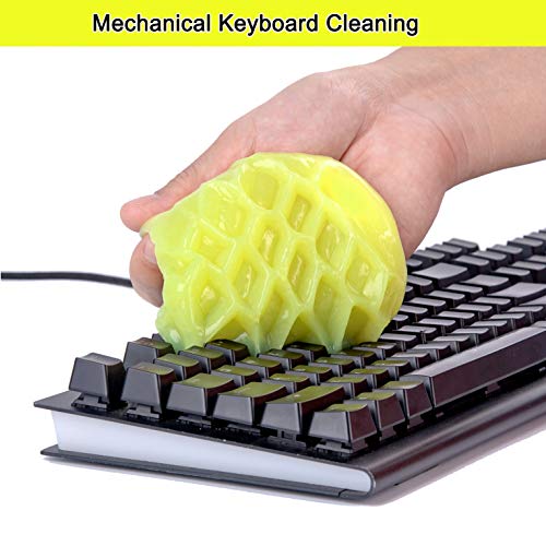 Cleaning Gel Universal Dust Cleaner for PC Keyboard Cleaning Car Detailing Laptop Dusting Home and Office Electronics Cleaning Kit Computer Dust Remover from ColorCoral 160G