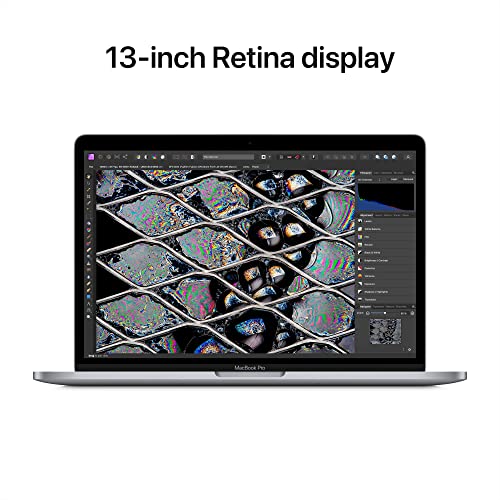 2022 Apple MacBook Pro Laptop with M2 chip: 13-inch Retina Display, 8GB RAM, 256GB SSD Storage, Touch Bar, Backlit Keyboard, FaceTime HD Camera. Works with iPhone and iPad; Space Gray - AOP3 EVERY THING TECH 
