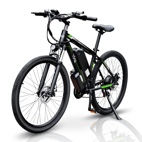 Electric Bike for Adults, 750W Ebike, 27.5'' Electric Mountain Bike, 32MPH Electric Bicycle, 48V 13AH Battery, LCD Display, Shimano 7, Phone Mount with USB Port, for Mountain Beach Snow Commute