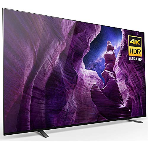 Sony XBR65A8H 65-inch A8H 4K OLED Smart TV Bundle with Premiere Movies Streaming + 30-70 Inch TV Wall Mount + 6-Outlet Surge Adapter + 2X 6FT 4K HDMI 2.0 Cable