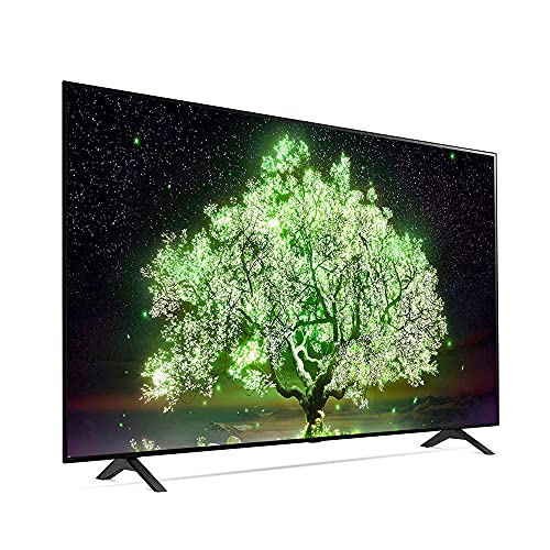 LG OLED48A1PUA 48 Inch A1 Series 4K HDR Smart TV with AI ThinQ Bundle with LG SN5Y 2.1 Channel Hi-Res Audio Sound Bar with DTS Virtual:X and Taskrabbit Installation Service