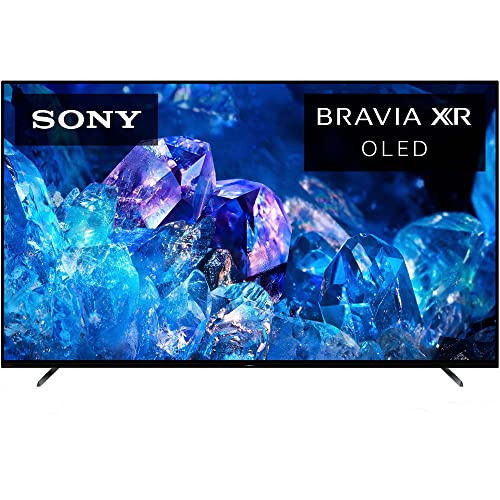Sony XR55A80K Bravia XR A80K 55 inch 4K HDR OLED Smart TV 2022 Model Bundle with Deco Gear 60W 2.0 Channel Soundbar, 37"-100" TV Wall Mount Bracket Bundle and 6-Outlet Surge Adapter
