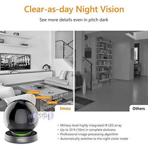 Indoor Camera 1080P and Outdoor Spotlight Camera 4K Kit for Home Security, Plug-in WiFi Camera Surveillance Camera with Night Vision, 2-Way Talk, 360 Degree View, Optional Storage, Data Protection
