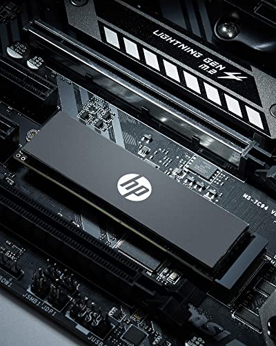 HP FX900 1TB NVMe GEN 4 Internal SSD, PCIe 4.0 16 Gb/s, M.2 2280, 3D TLC NAND PC Solid State Drive Up to 5000 MB/s - 57S53AA#ABB