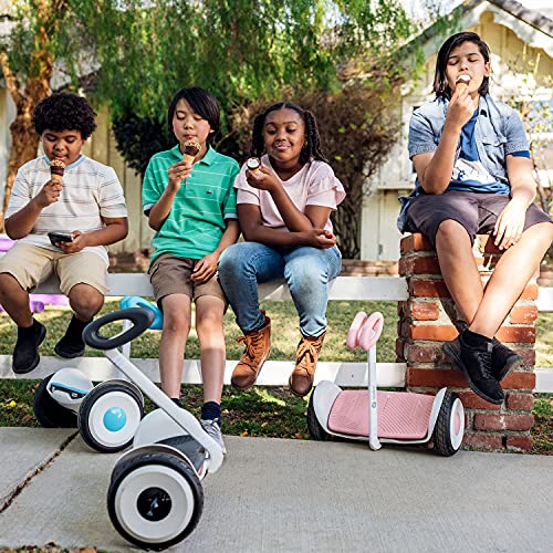 Segway Ninebot S Kids, Smart Self-Balancing Electric Scooter with LED Light, Designed for Children, Real-time Riding Protection Reminder, Compatible with Mecha kit