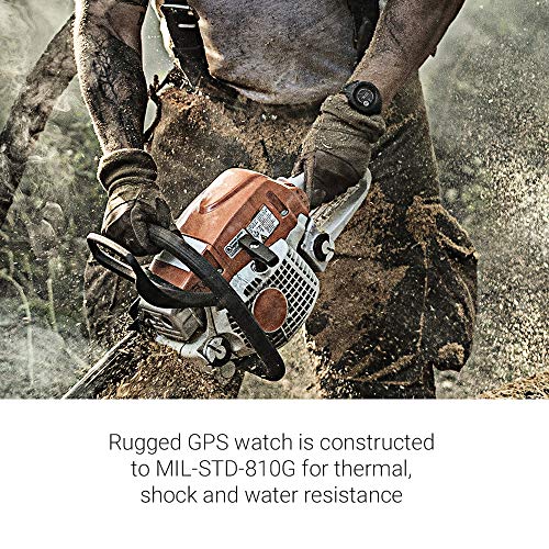 Garmin 010-02064-01 Instinct, Rugged Outdoor Watch with GPS, Features Glonass and Galileo, Heart Rate Monitoring and 3-Axis Compass, Tundra