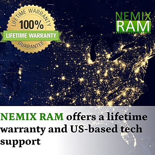 32GB (4x8GB) DDR3-1600MHz PC3-12800 Non-ECC UDIMM 2Rx8 Desktop Memory Module by NEMIX RAM