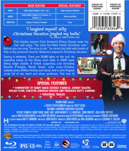 National Lampoon's Christmas Vacation [Blu-ray]