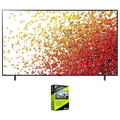 LG 65NANO90UPA 65 Inch HDR 4K UHD Smart NanoCell LED TV Bundle with Premium 4 YR CPS Enhanced Protection Pack