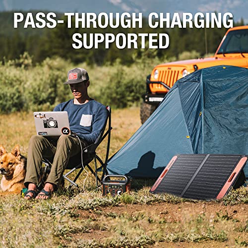 Jackery Portable Power Station Explorer 240, 240Wh Backup Lithium Battery, 110V/200W Pure Sine Wave AC Outlet, Solar Generator (Solar Panel Not Included) for Outdoors Camping Travel Hunting Emergency