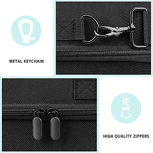 Qiteyz EVA Carrying Case Compatible with Playstation 5 and PS5 Digital Edition，Playstation Controller, PS5 Games, Gaming Headset, and Gaming Accessories