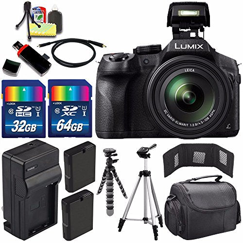 Panasonic Lumix DMC-FZ300 Digital Camera + Extra Battery + Charger kit10