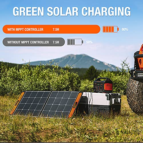 Jackery Portable Power Station Explorer 500, 518Wh Outdoor Solar Generator Mobile Lithium Battery Pack with 110V/500W AC Outlet (Solar Panel Optional) for Road Trip Camping, Outdoor Adventure