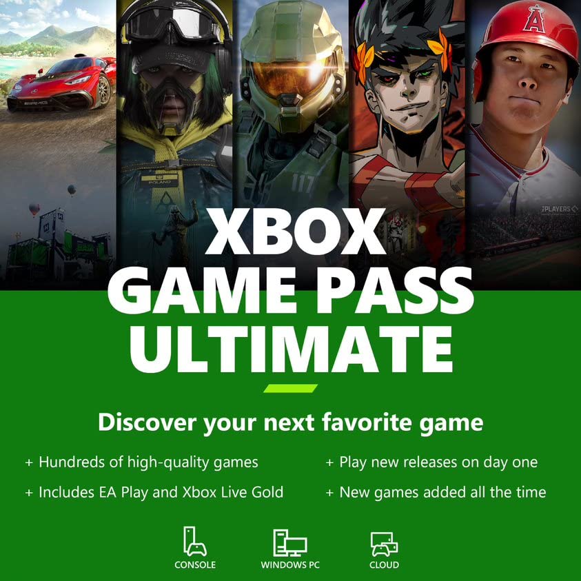 Xbox Game Pass Ultimate: 3 Month Membership [Digital Code]